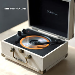 iretrolab Retro Portable CD Player with Bluetooth & Rechargeable Battery