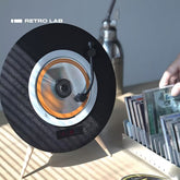 iretrolab Flying Disc CD Player – Bluetooth 5.4 Speaker & Ambient Light