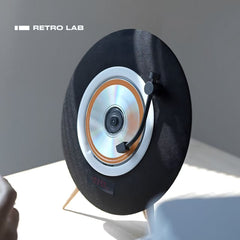 iretrolab Flying Disc CD Player – Bluetooth 5.4 Speaker & Ambient Light