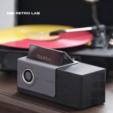 iretrolab Flip-Display Bluetooth Speaker with Lyric Sync, Desk Clock & Ambient Light – Perfect Christmas Gift