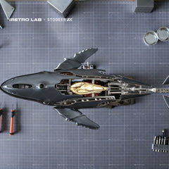 iretrolab Mechanical Metal Humpback Whale Model– Premium Steampunk 3D Metal Art model for Collectors, Decor & Gift Giving-SD-03