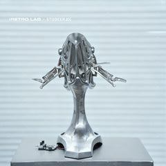 iretrolab Mechanical Metal Humpback Whale Model– Premium Steampunk 3D Metal Art model for Collectors, Decor & Gift Giving-SD-03