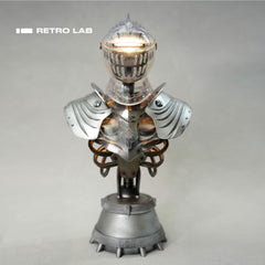 iretrolab The Knight – Steampunk Helmet Lamp