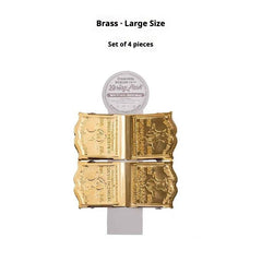 iretrolab Vintage Brass & Iron Magnetic Clips for Files and Small Items