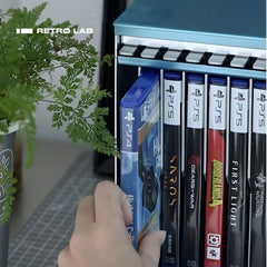 iretroLab Mechanical Pop-Up Game Case Organizer for PS4 & PS5