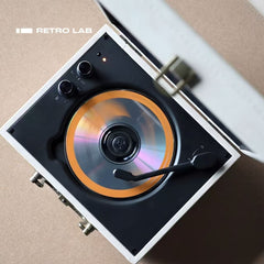 iretrolab Retro Portable CD Player with Bluetooth & Rechargeable Battery