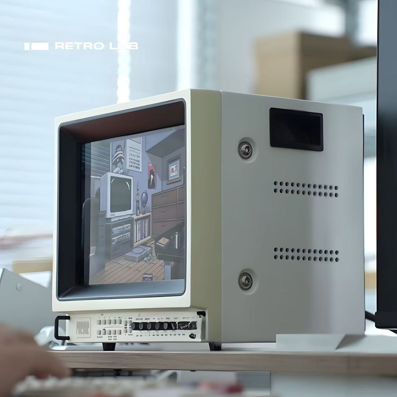 Iretrolab Retro Portable Monitor – 8.9"/9.7"/11" Secondary Display for Gaming & PC