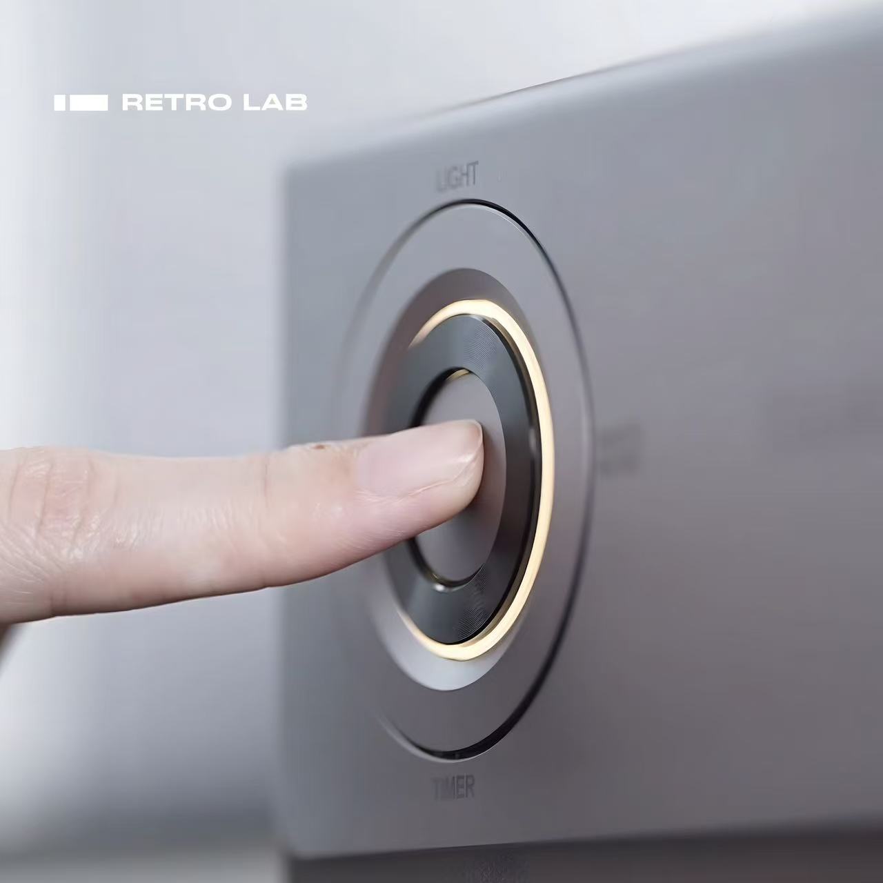 iretrolab Flip-Display Bluetooth Speaker with Lyric Sync, Desk Clock & Ambient Light – Perfect Christmas Gift