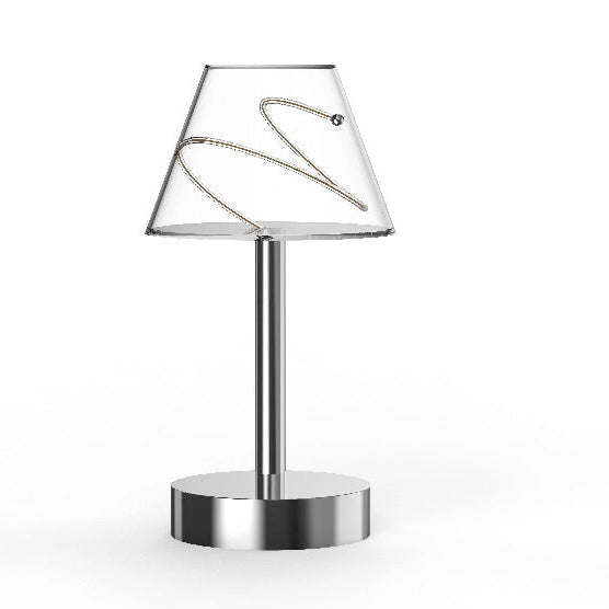 iretrolab Ambient Table Lamp with Glass Lampshade