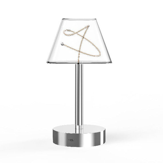 iretrolab Ambient Table Lamp with Glass Lampshade