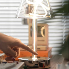 iretrolab Ambient Table Lamp with Glass Lampshade