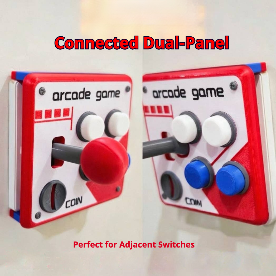 iretrolab Arcade Joystick Switch Panel — Creative DIY Wall Decor