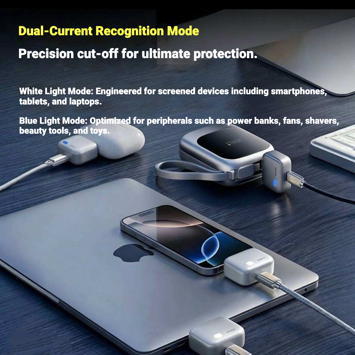 iretrolab 140W Smart Auto Disconnect Charging Adapter