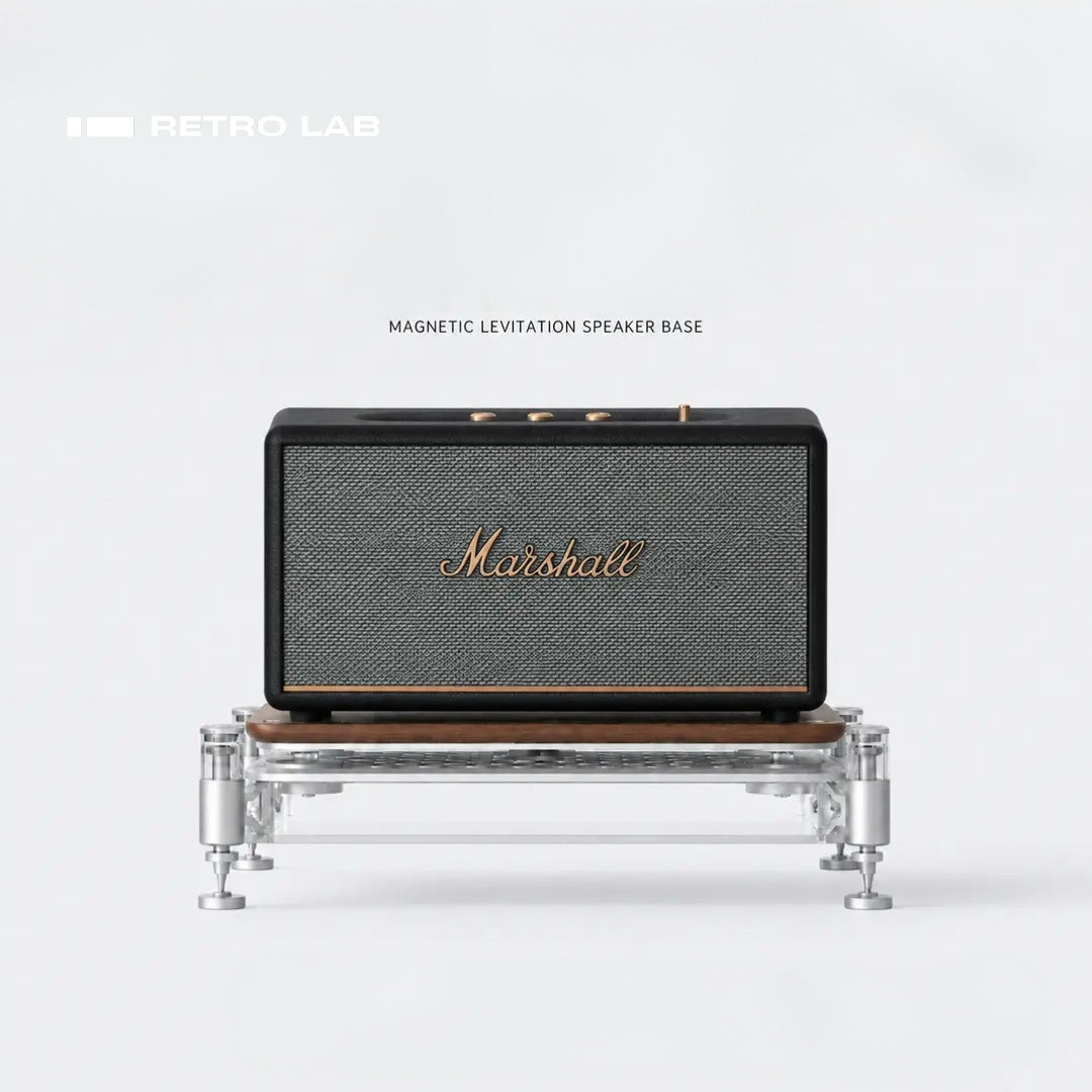 iretrolab Magnetic Levitation Speaker Isolation Stand Compatible with Marshall Speakers