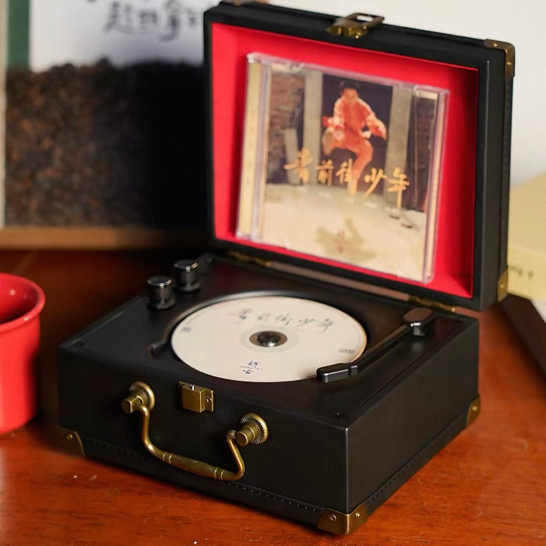 iretrolab Retro Portable CD Player with Bluetooth & Rechargeable Battery