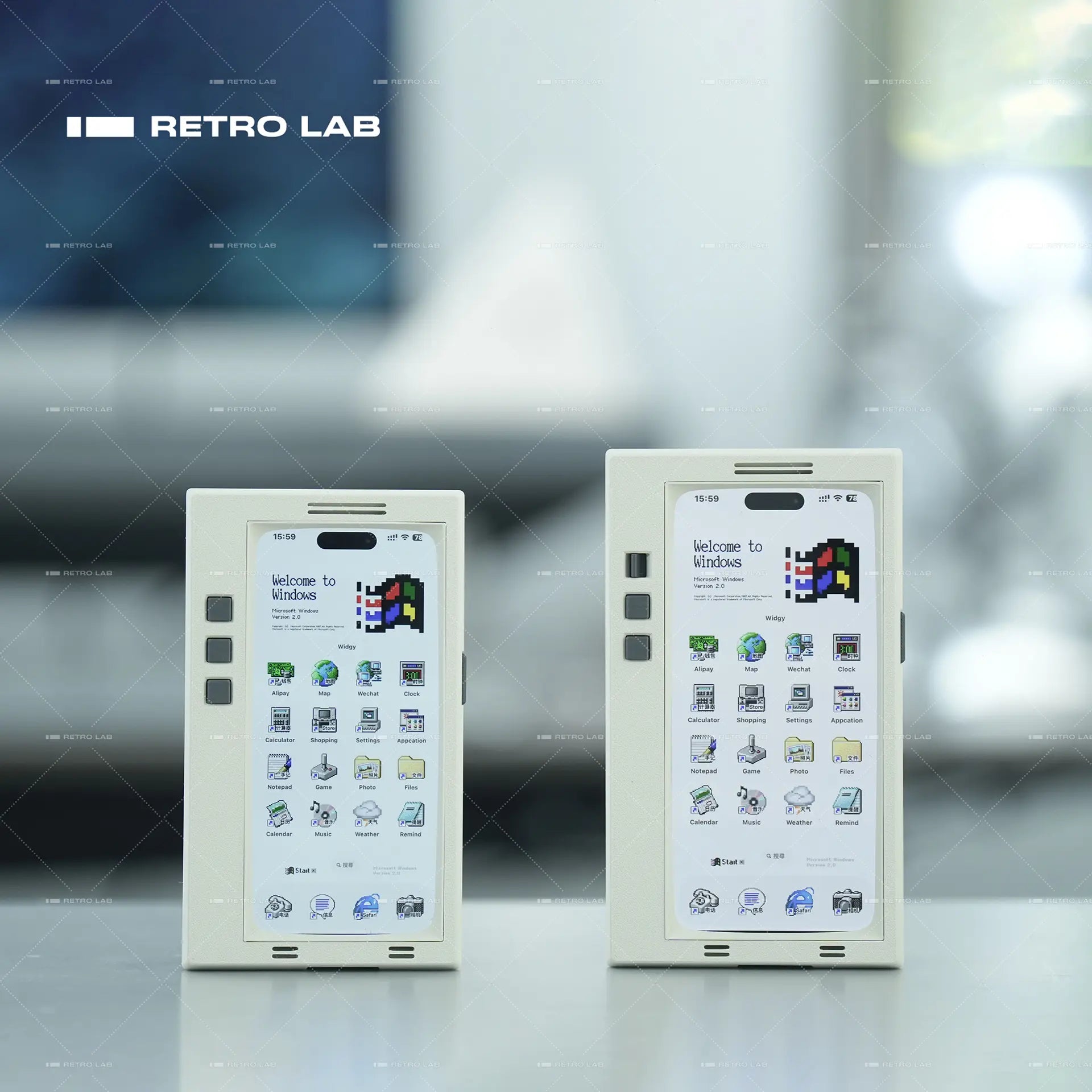 Iretrolab Original Design 3D Printed Retro Protective Phone Case