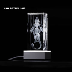 Iretrolab Crystal Skeleton Lamp with Metal Base,Smart RGB Dimmable Gift Light