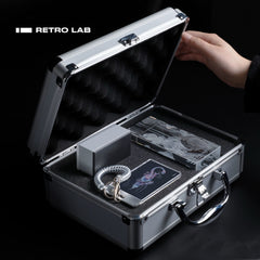 Iretrolab Crystal Skeleton Lamp with Metal Base,Smart RGB Dimmable Gift Light