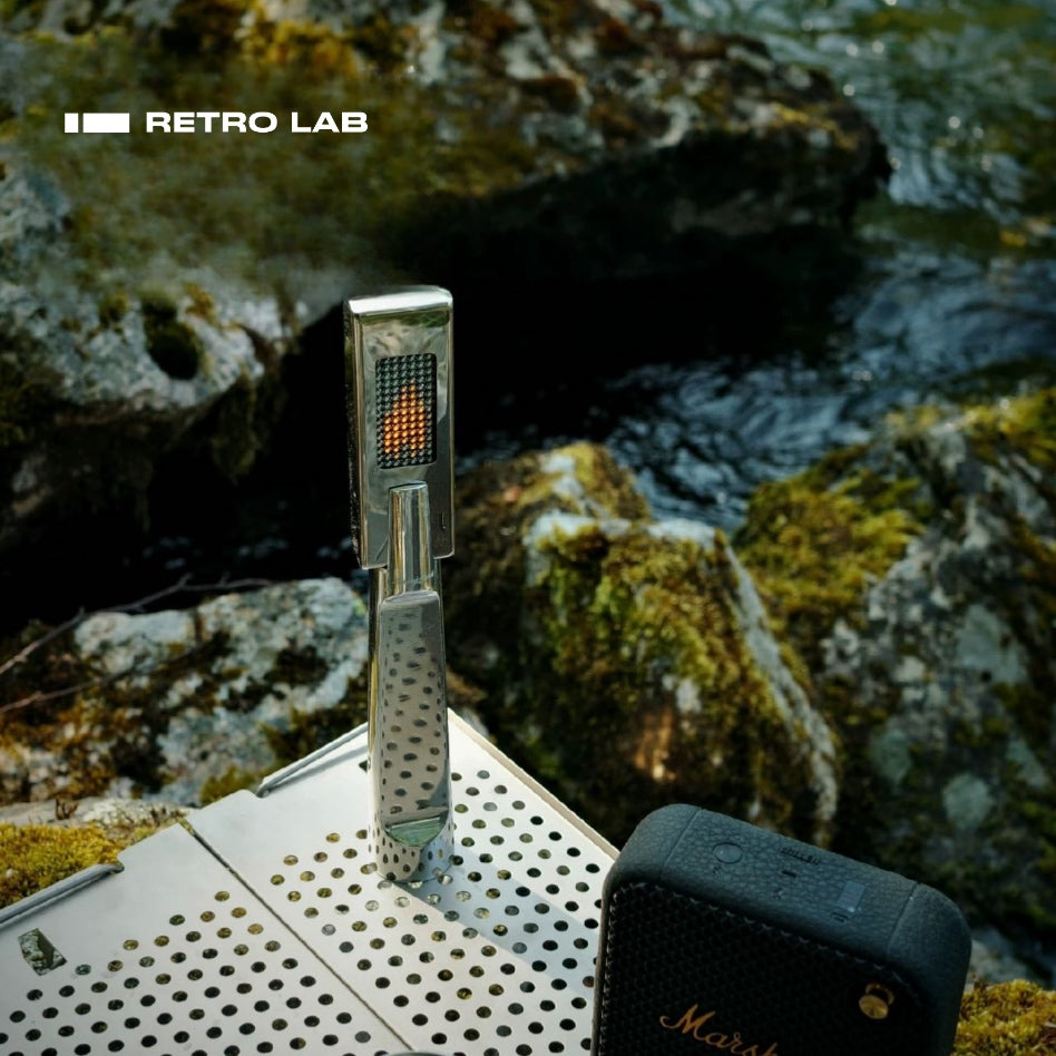 Iretrolab Touch Control Magnetic Candle Lamp – Blow Out Electronic Flame Light