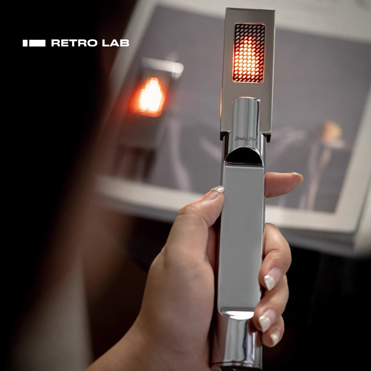 Iretrolab Touch Control Magnetic Candle Lamp – Blow Out Electronic Flame Light