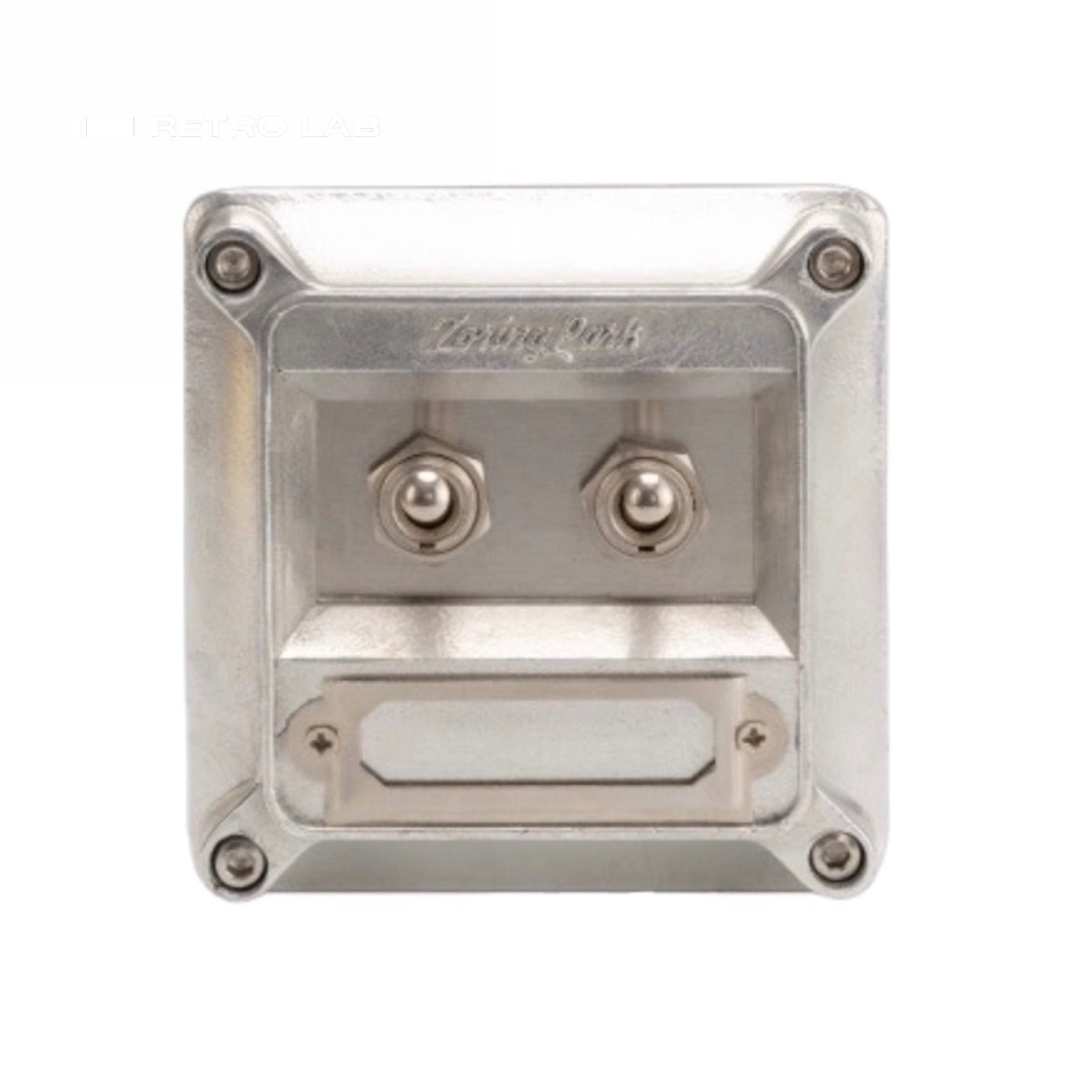 iretrolab Vintage Single/Double Toggle Switch with Copper/Aluminum Panel