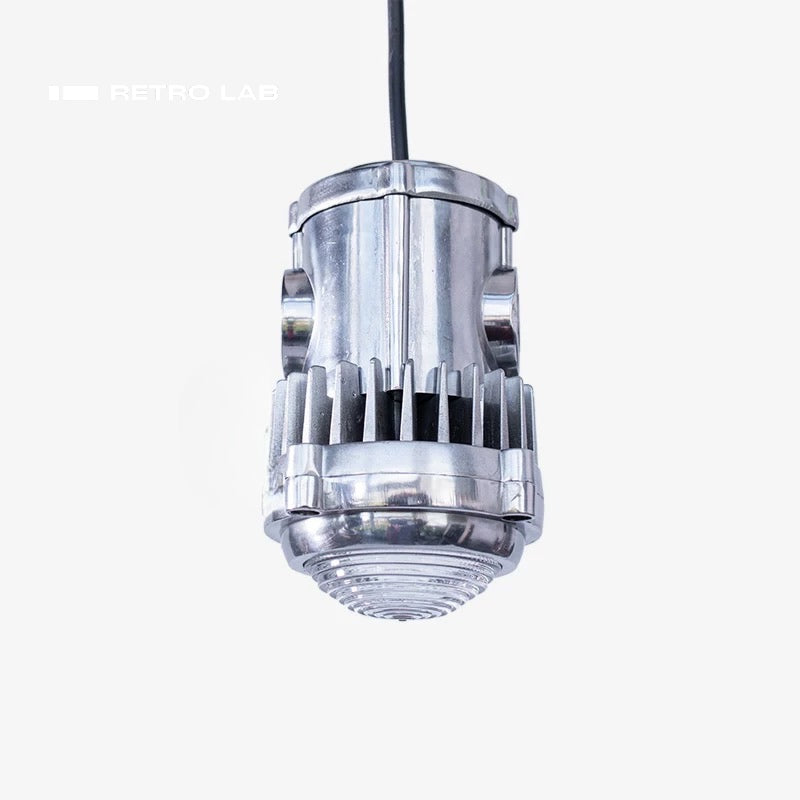 iretrolab Vintage Industrial Bullet Design Pendant Lamp, Cast Aluminum