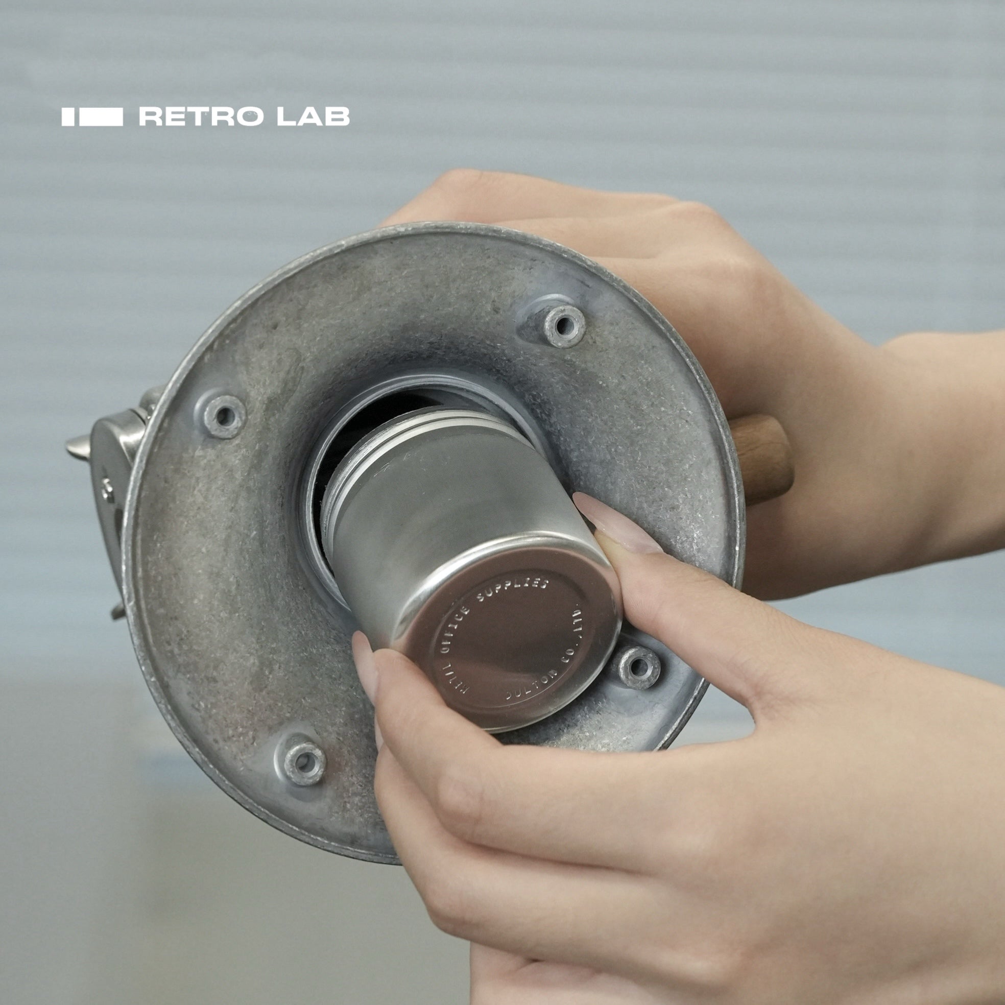 iretrolab All-metal Pencil Sharpener, Hand-crank Pencil Sharpener