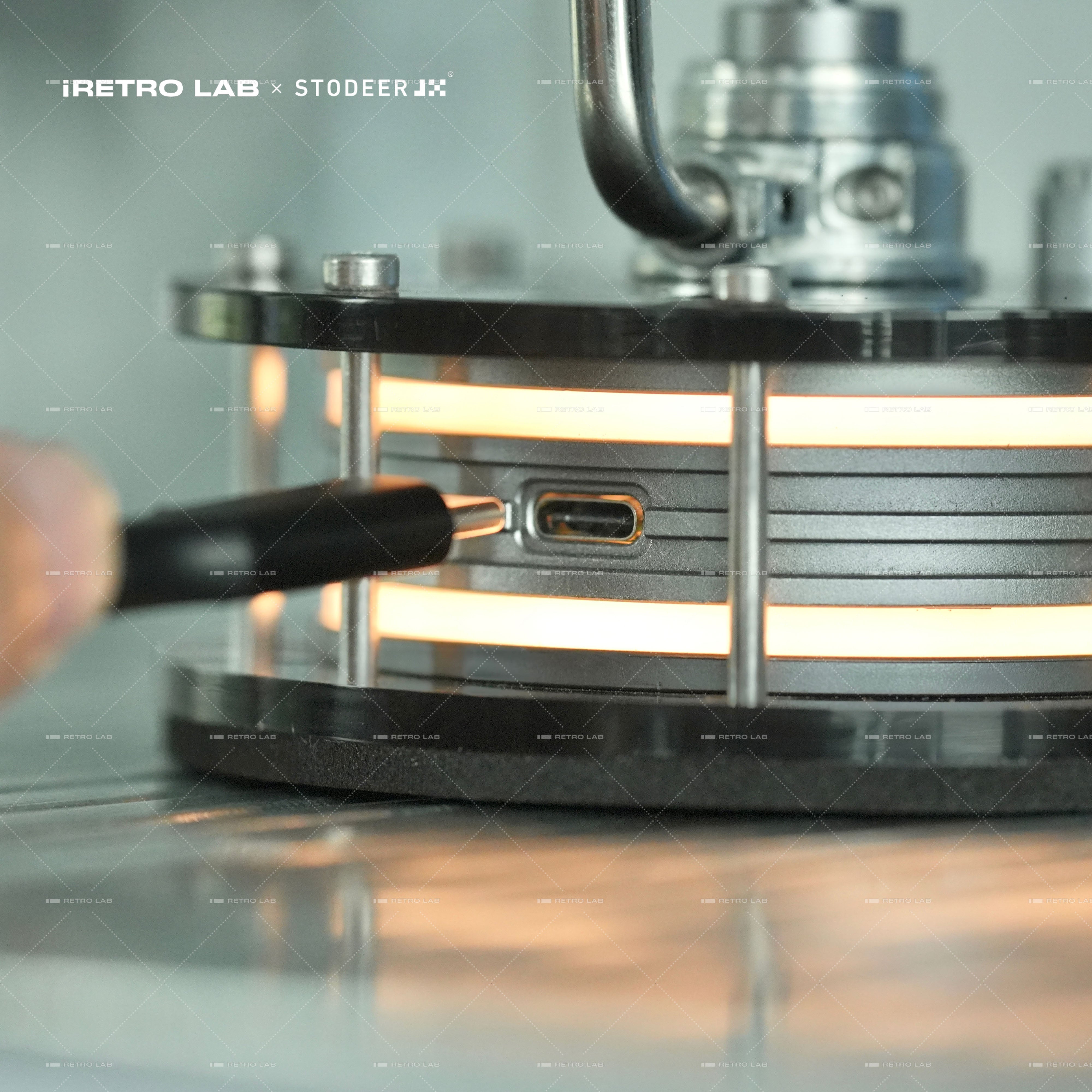 iretrolab Innovative Mechanical Metal Manta Ray Model-Perfect for Decorations and Gifts,Steampunk Style Advanced 3D Kinetic Sculpture kits  SD-01