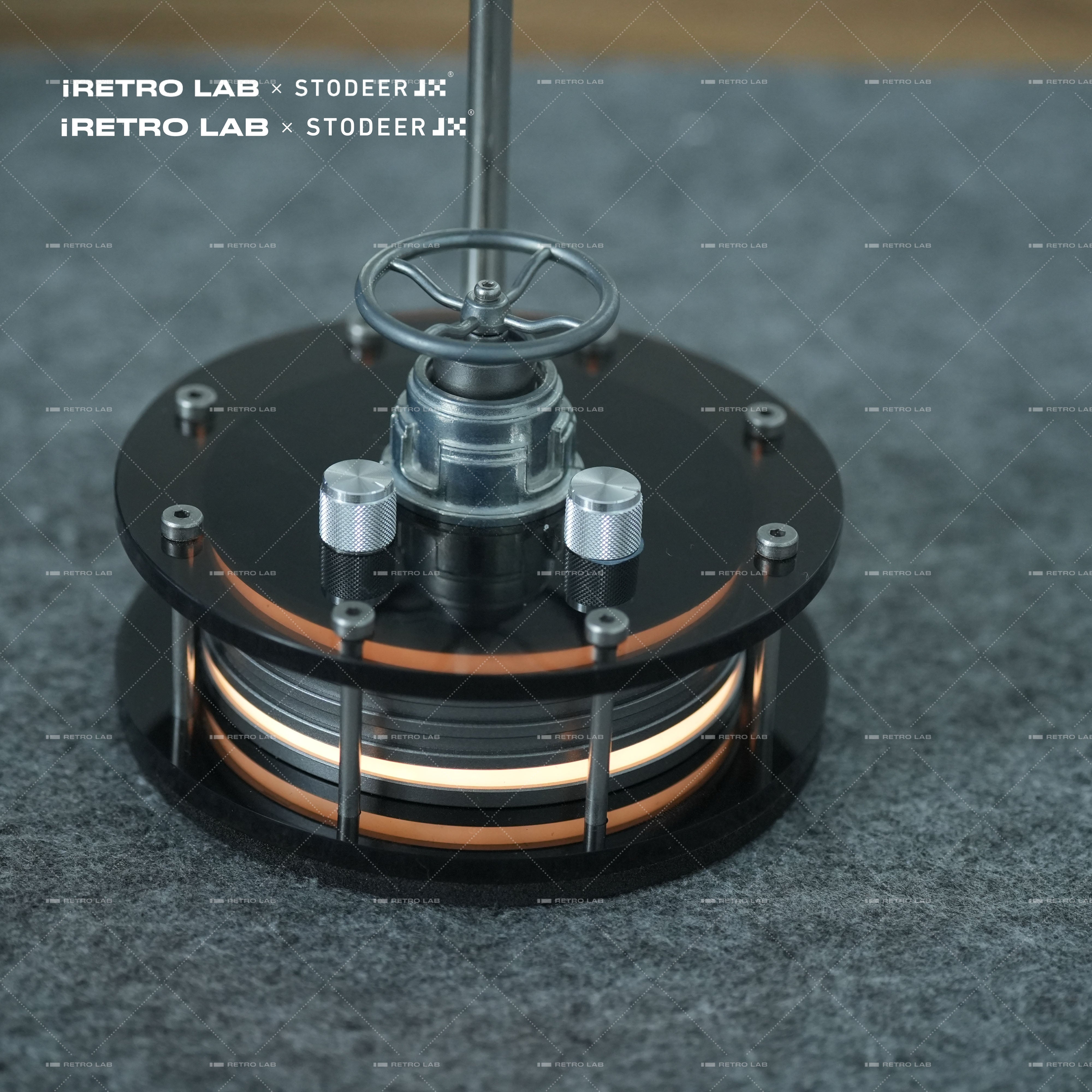 iretrolab Innovative Mechanical Metal Manta Ray Model-Perfect for Decorations and Gifts,Steampunk Style Advanced 3D Kinetic Sculpture kits  SD-01