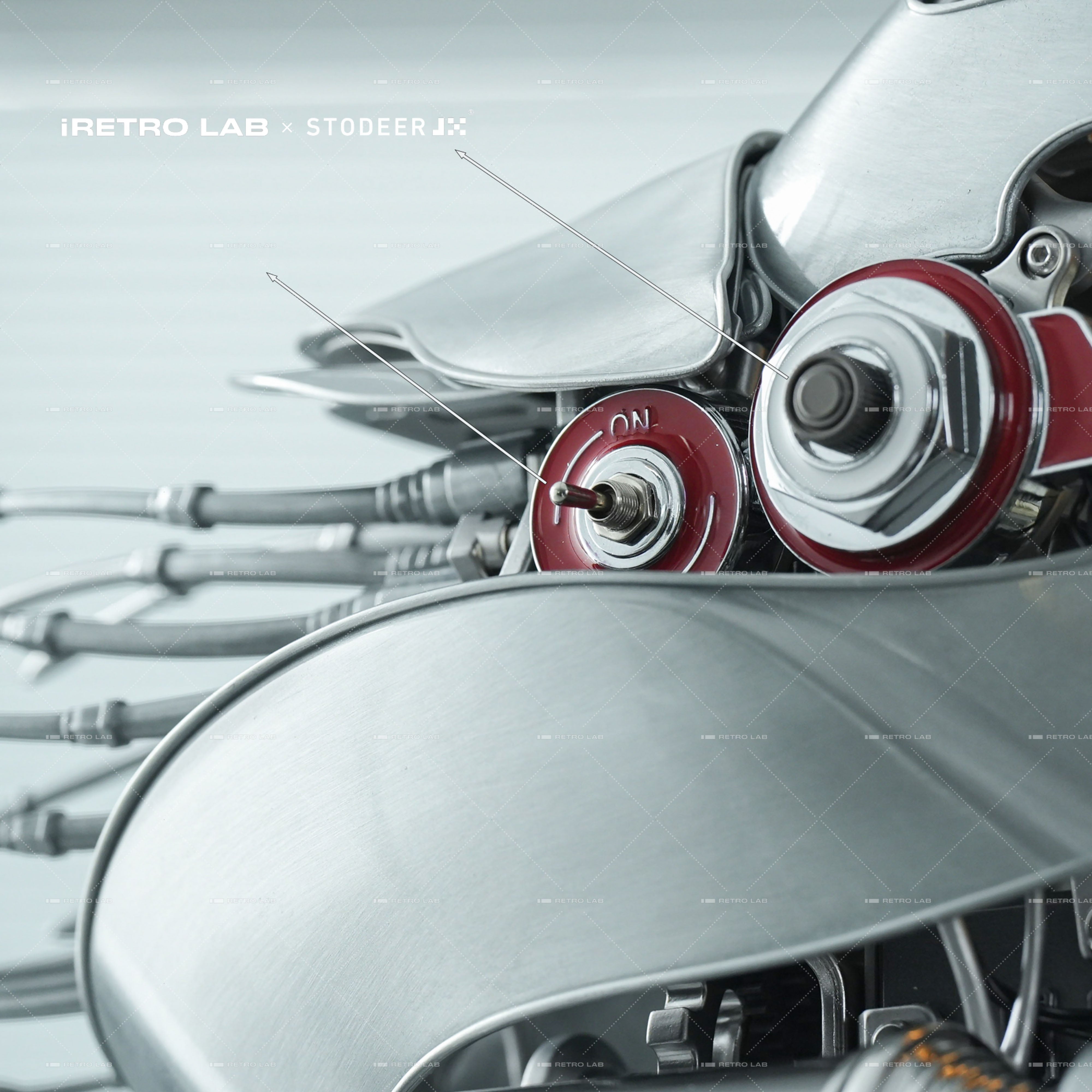 iretrolab Creative Mechanical Metal Nautilus Model, High-end Art Puzzle Kit-The Perfect Fusion of Nature and Art SD-02