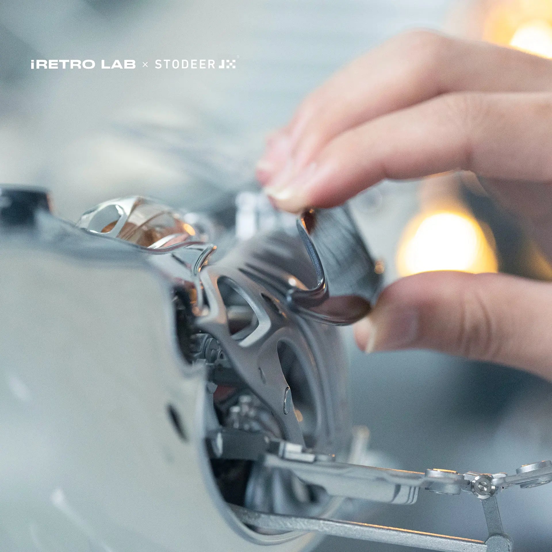 iretrolab Mechanical Metal Humpback Whale Model– Premium Steampunk 3D Metal Art model for Collectors, Decor & Gift Giving-SD-03