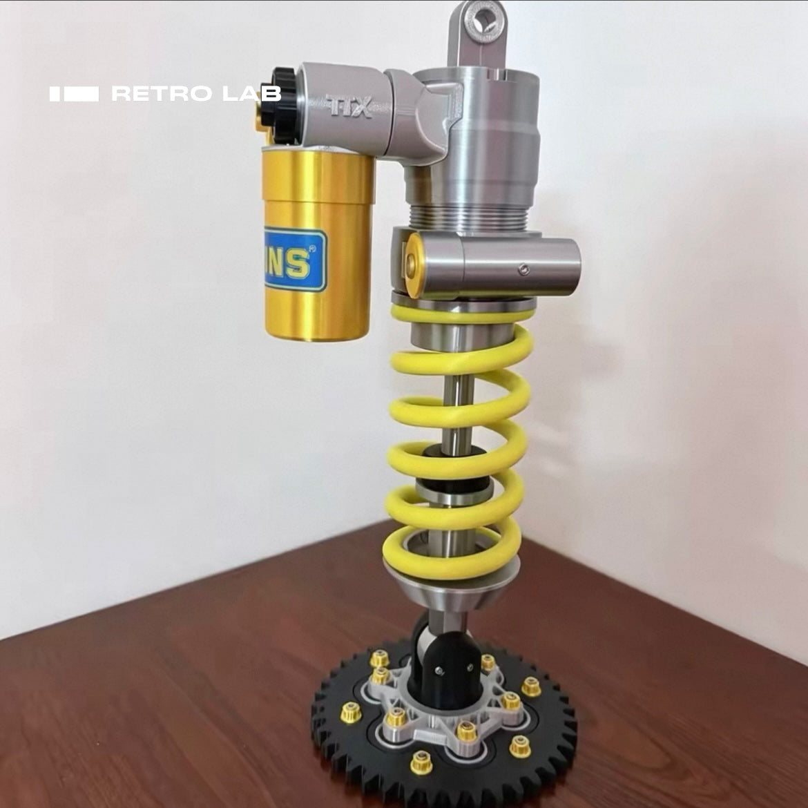 iretrolab Shock-Absorbing Suspension Spring Lamp
