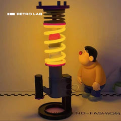 iretrolab Shock-Absorbing Suspension Spring Lamp