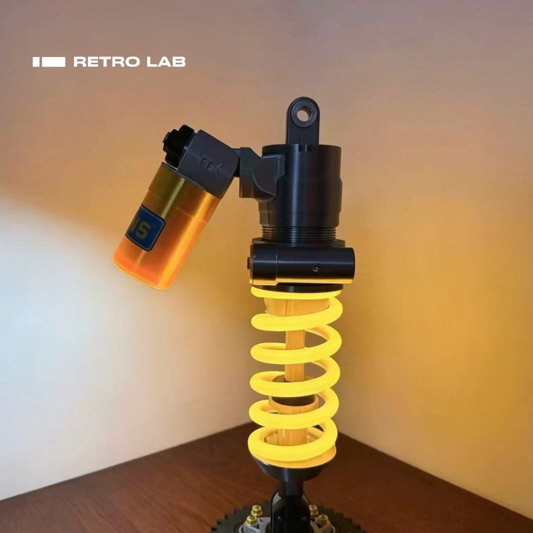 iretrolab Shock-Absorbing Suspension Spring Lamp
