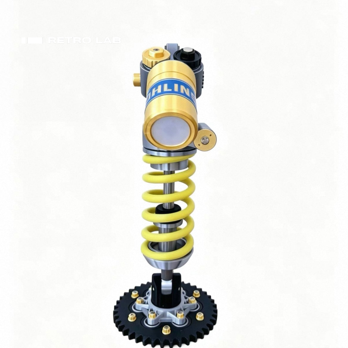 iretrolab Shock-Absorbing Suspension Spring Lamp