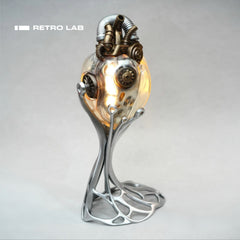 iretrolab Ember Heart – Steampunk Mechanical Heart Sculpture Lamp