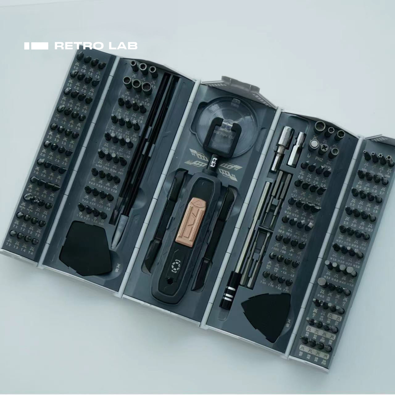 iretrolab 180 In 1 Precision Screwdriver Set, 1 Set Professional Maintenance Tool Kit, Necessary for Mechanics