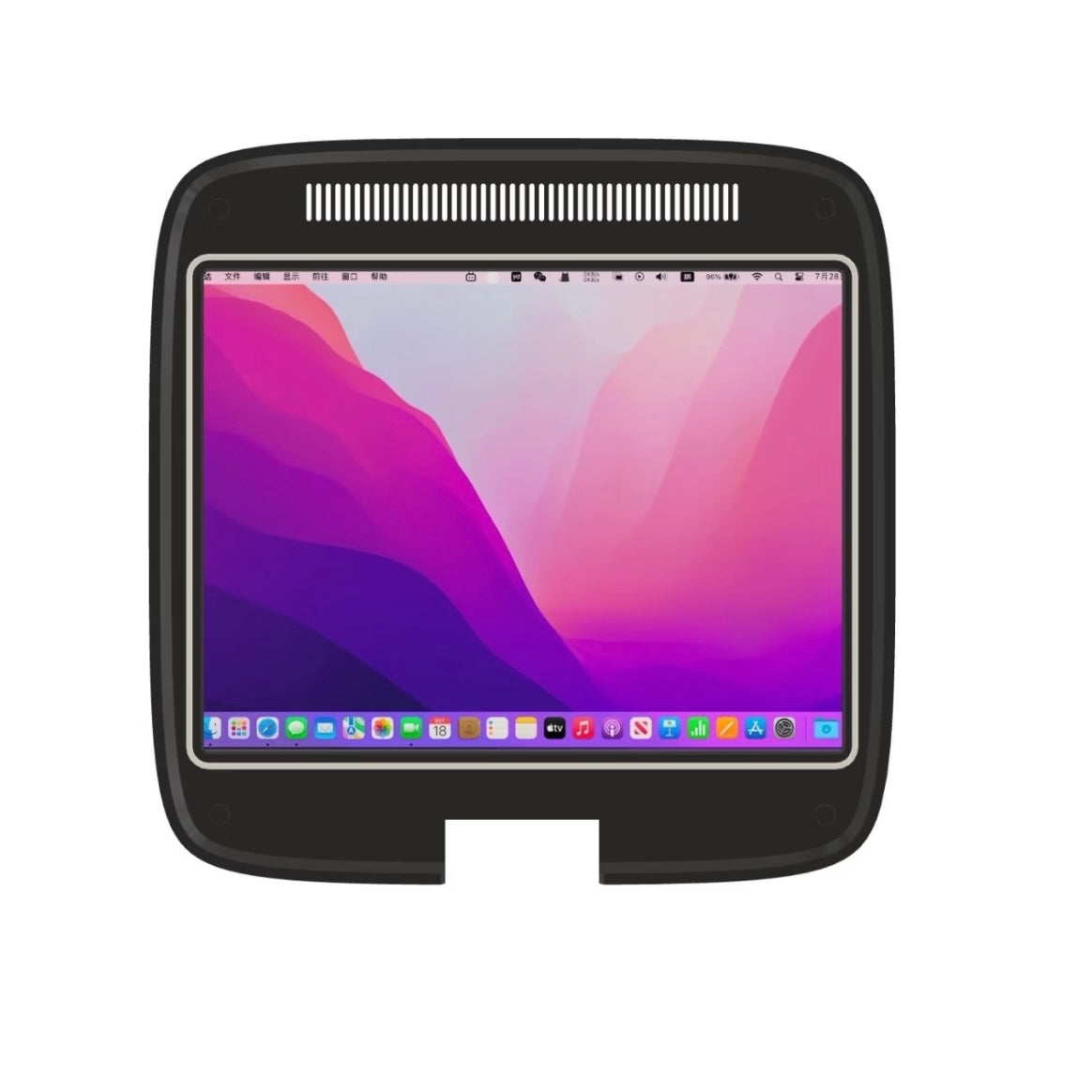 Iretrolab 3D-Printed Workstation Dock – Retro Pyramid Design